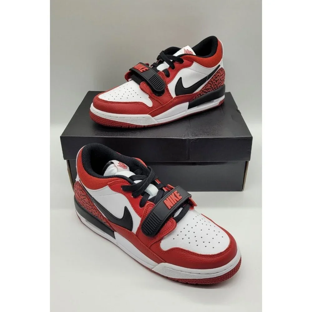 Jordan Legacy 312 Low 'Chicago Red' (GS) CD9054-116 - Picture 5 of 11